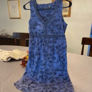 Athletics paisley lavender print dress